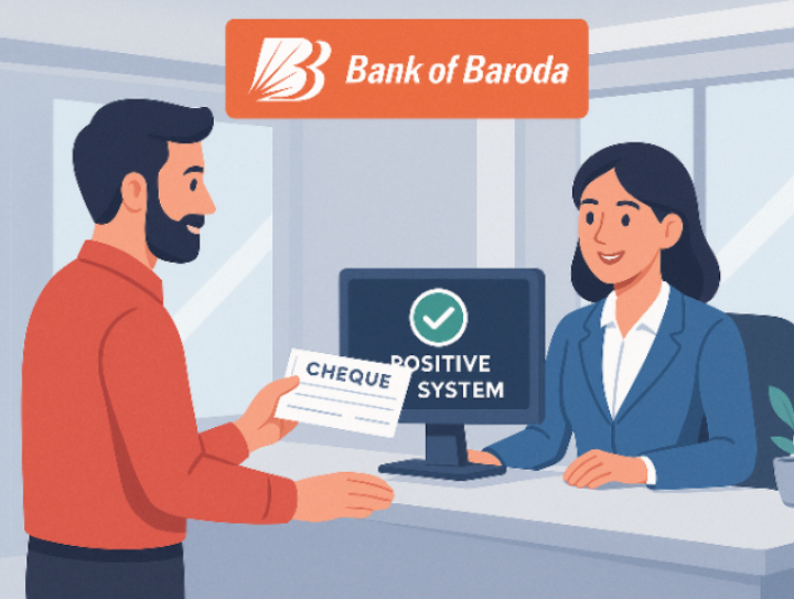 Positive Pay System in Bank of Baroda – चेक फ्रॉड से बचने का स्मार्ट तरीका
